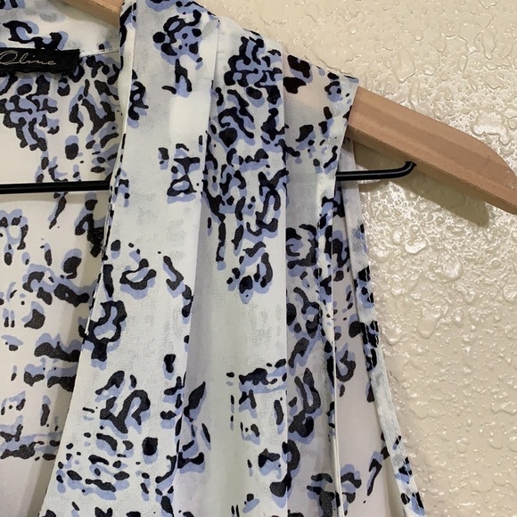 Rose & Olive | animal print sleeveless top - Picture 2 of 10